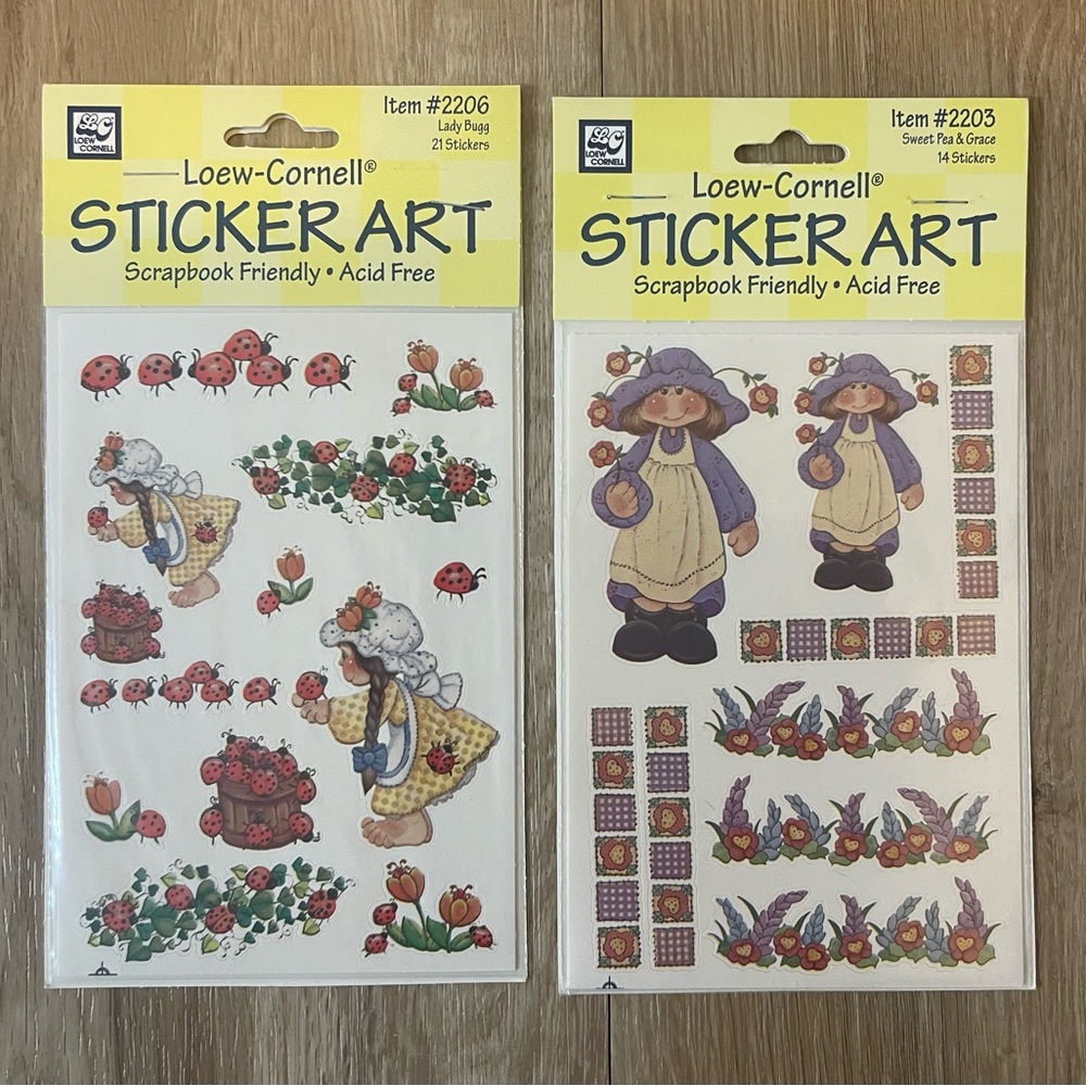 Loew Cornell Sticker Art Scrapbook